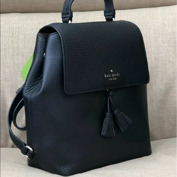 Hayes medium backpack black Kate spade NWT - Picture 3 of 8